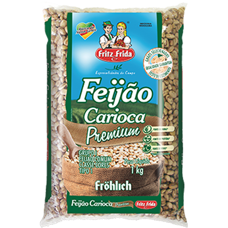FEIJÃO CARIOCA PREMIUM 1KG
