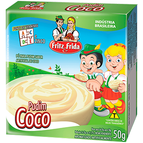 PUDIM FRITZ FRIDA 50G COCO